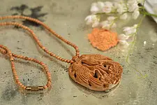 Kadam ♣ Wooden Neckpieces { k }